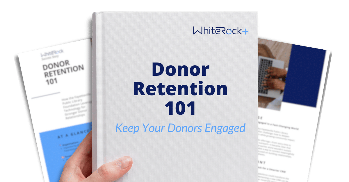 Donor Retention 101 Donor Retention 101